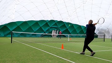 Backhand Target Practice - Hitting Angles in the Service Box