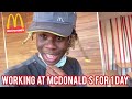 WORKING AT MCDONALD’S FOR 1 DAY PT. 2 🍟 in Atlanta