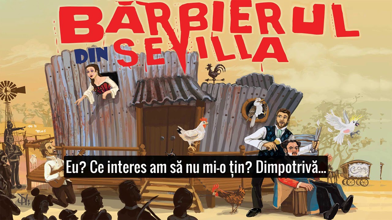 BĂRBIERUL DIN SEVILLA cu Ion Lucian, Birlic 🎭 Teatru Radiofonic Subtitrat
