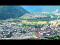 Driving in Switzerland - Bellinzona. Jeżdżąc w Szwajcarii - Bellinzona