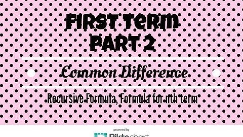 Find The First Term And Common Difference Given Two Terms in a Arithmetic Sequence   Part 2