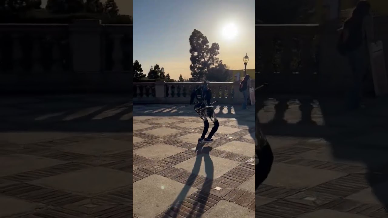 UCLA S ARTEMIS Robot Takes A Walk On Campus