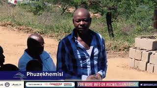 Phuzekhemisi at Phuzushukela’s house visit