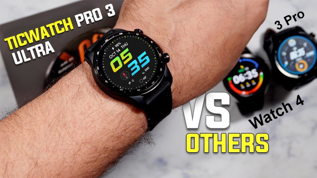 Mobvoi TicWatch Pro 3 vs Mobvoi TicWatch Pro 3 Ultra GPS: What is the  difference?