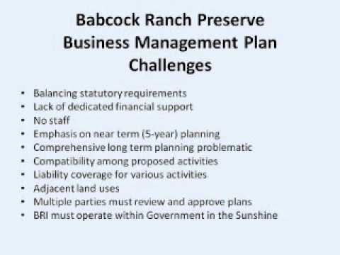 Introduction to Babcock Ranch, Inc. (BRI) case stu...