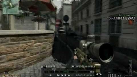 リクルートがMW3ゆっくり実況プレイpart4 ～エリートスナイパー(笑)～