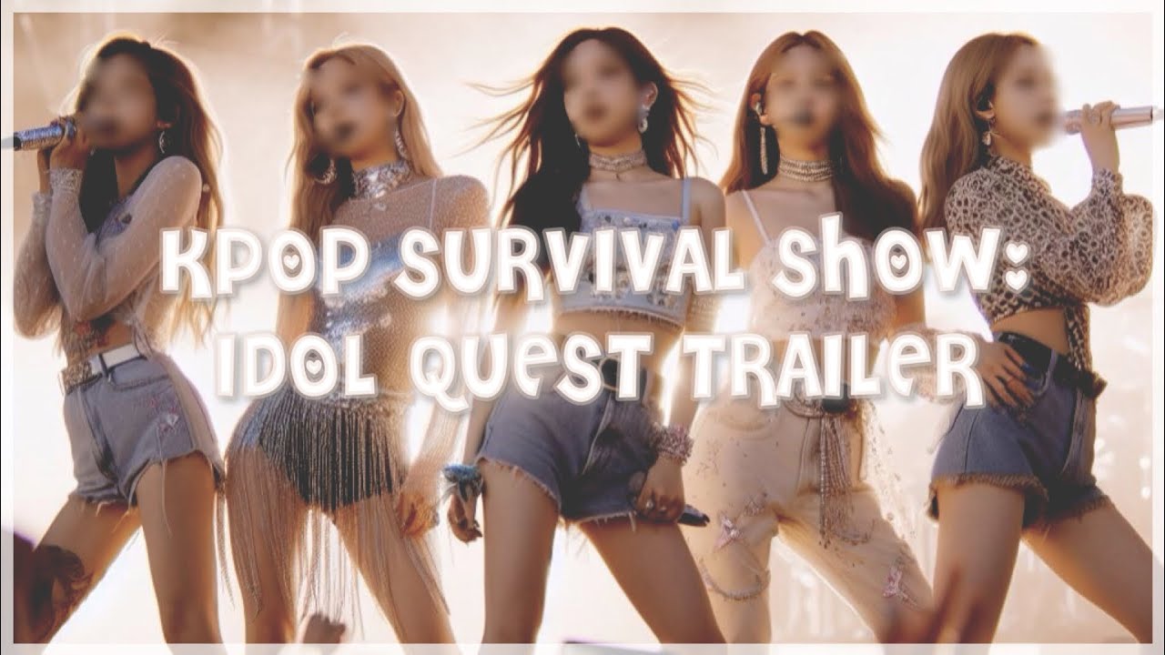 I made a kpop survival show: IDOL QUEST (trailer) - YouTube