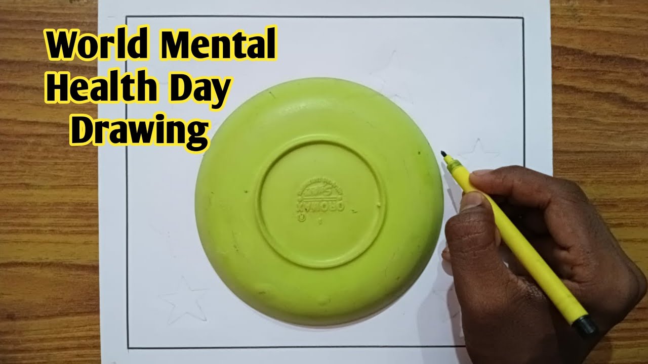 World Mental Health Day Drawing / World Mental Health Day Poster