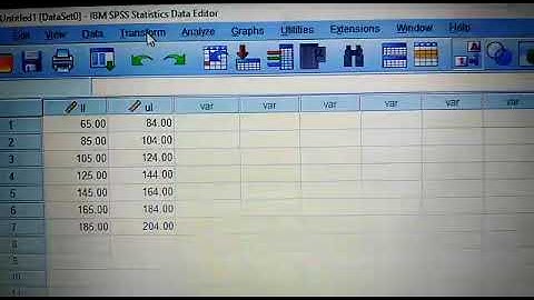 Measure of Central Tendency and Dispersion for Grouped data, SPSS Part 02