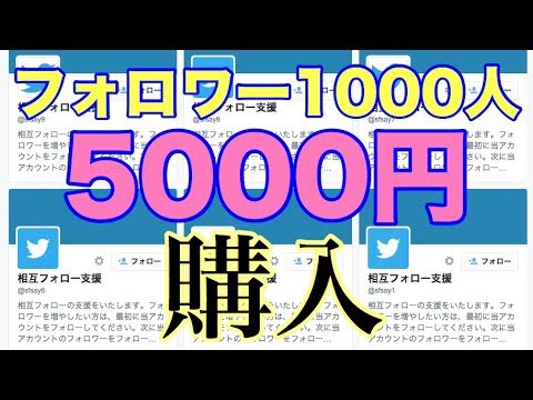 フォロワーを増やす方法 怪しいサイトでtwitterのフォロワー買って