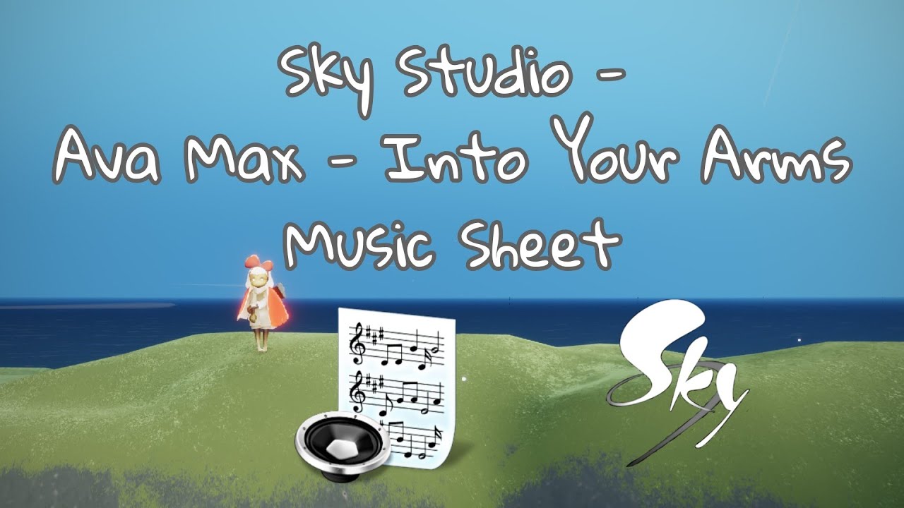Sky Studio - Ava Max - Into Your Arms music sheet