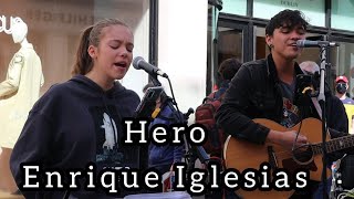 JACOBS GORGEOUS VOICE | Hero - Enrique Iglesias | Allie Sherlock & Jacob Koopman Cover chords