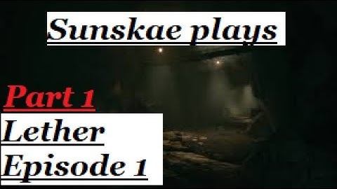 Lethe Episode 1 No Editing FaceCam Gameplay Part 1 Evil Bear Trap