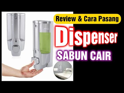 Cara Pasang Dispenser Sabun Cair Di Dinding Keramik Kamar Mandi