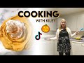 Trying tik tok recipes! Pumpkin Soft Serve | Cooking with Kiley