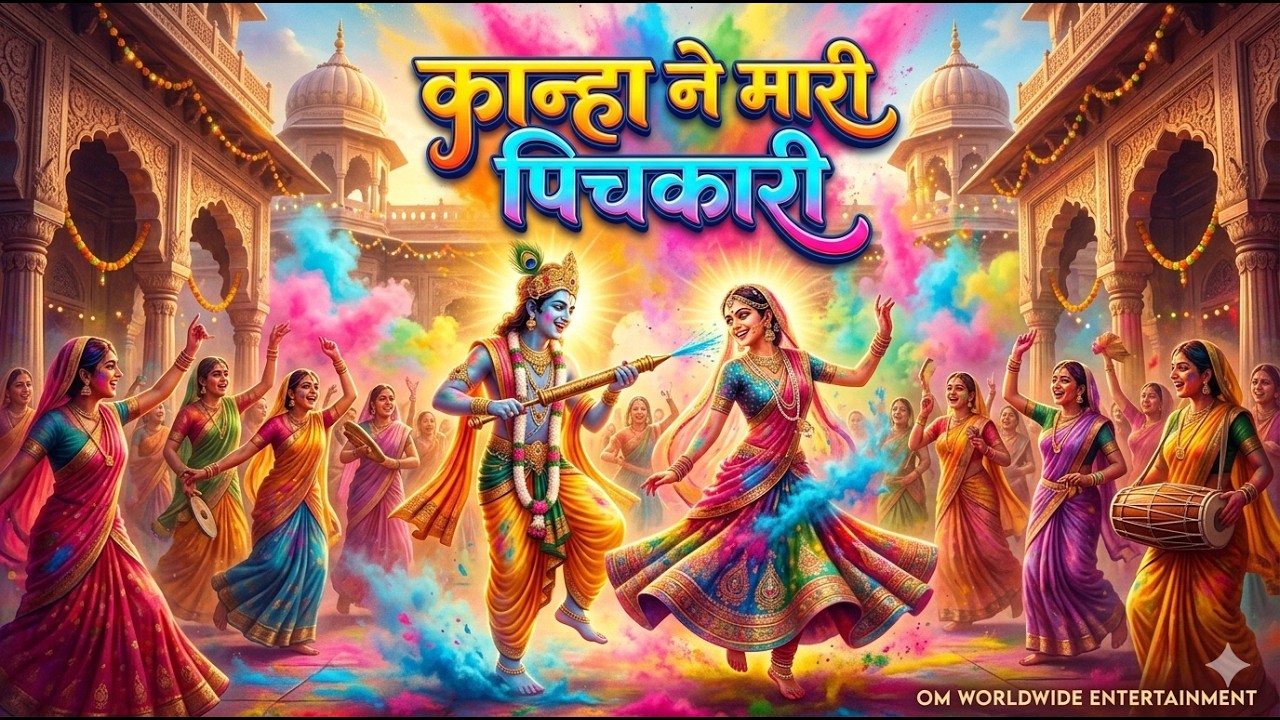 कान्हा ने मारी पिचकारी | Kanha Ne Mari Pichkari | Holi Bhajan | Krishan Holi Bhajan | Holi Song 2026