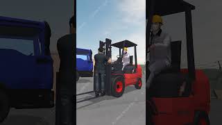 Forklift case supplement #forkliftsafetyoperation #safety production warning #safety animation produ