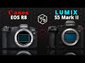 Canon EOS R8 vs Panasonic LUMIX S5 II