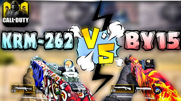 KRM VS BY15 which is the best shortgun in cod mobile | incredible result