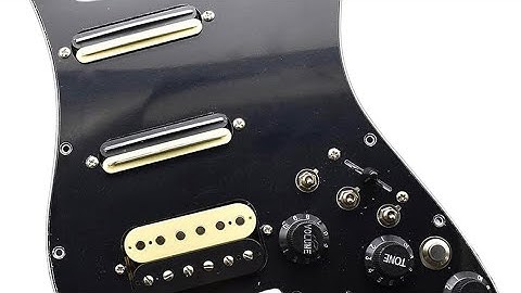 Amazon  SSH Pickguard Strat pré-câblé