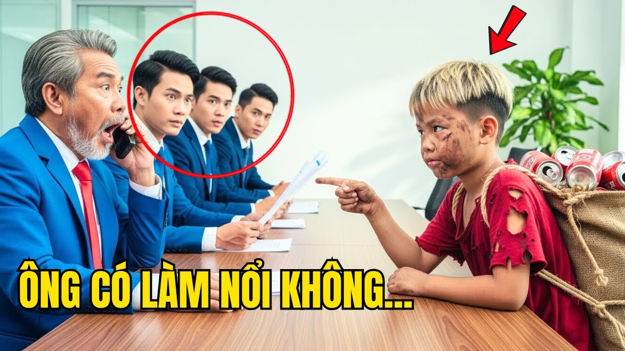 Tỷ phú hoảng loạn vì thiếu phiên dịch, rồi chết lặng khi cậu bé vô gia cư cất tiếng nói 8 thứ tiếng!