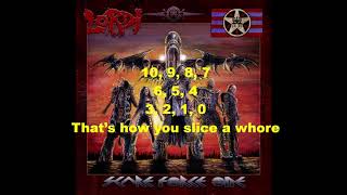 Lordi - How To Slice A Whore Lyrics