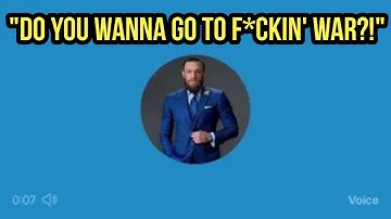The McGregor vs Michael Bisping Twitter Voicenote (PART 1)