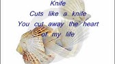 Knife With Lyrics Rockwell Youtube