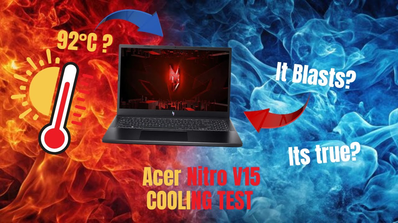 Nitro Cooling Computer Acer Nitro V15 Cooling Test – Can It Handle RTX 4060 & i7 Power? 🔥 ...