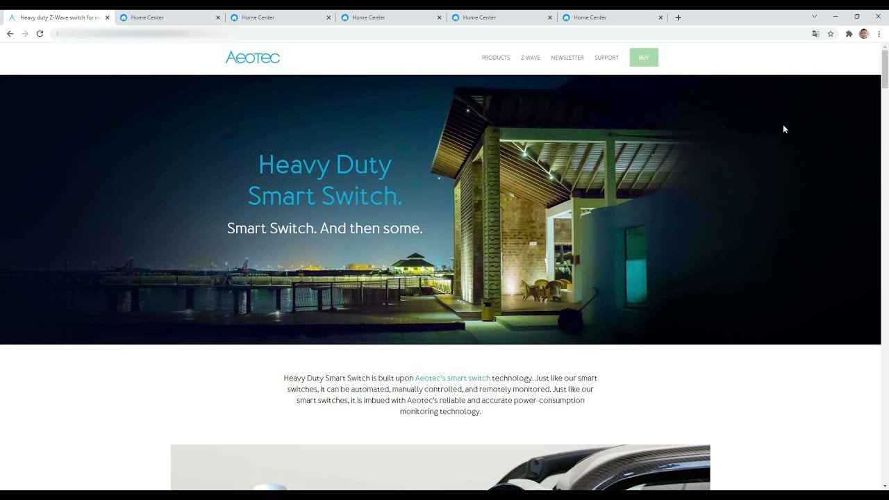 Fibaro HC3. Aeotec Heavy duty Z-Wave smart switch 40A installert av El 24 Ensiko.