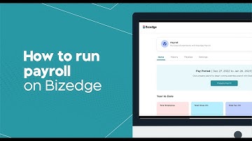 How to run payroll on BizEdge