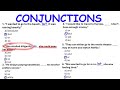 Conjunctions  civil service exam drill