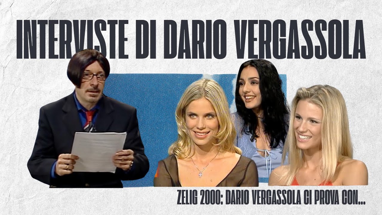 Tutte le Interviste di Dario Vergassola a Zelig 2000