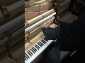 The process of making a Japanese piano. A one-of-a-kind piano created by a skilled piano craftsman