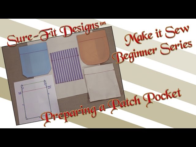 Teach Yourself to Sew: Patch Pockets 