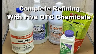 Karat Gold Refine With OTC Chemicals NO NITRIC