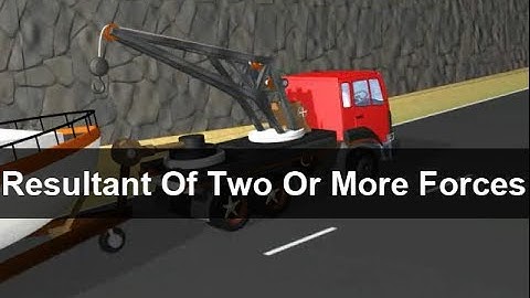 Resultant Of Two Or More Forces