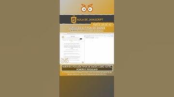 JAVASCRIPT - VARIÁVEIS E TIPOS DE DADOS [CUIDADO COM A TIPAGEM DINÂMICA]  #shorts #38