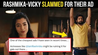 Vicky Kaushal And Rashmika Mandanna Slammed For Their Cheap Underwear Ad