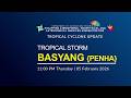 Press Briefing: Tropical Storm BASYANG {PENHA} issued at 11:00 PM | February 5, 2026 - Thursday