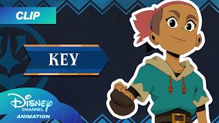 Key Shares His Favorite Sport’s Magic! | Dragon Striker: Meet the Players |@disneychannelanimation screenshot 3