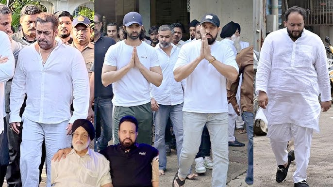 Salman Khan Bodyguard Shera Father FuneraI Video - YouTube