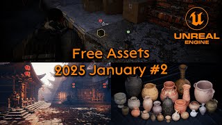 Unreal Engine free assets January 2025 Part 2