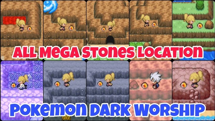 ALL GEN 1-8 STARTER LOCATIONS - POKEMON DARK WORSHIP 2023 