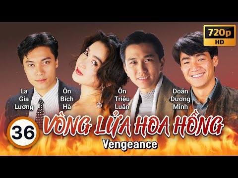 TVB Vòng Lửa Hoa Hồng tập 36/40 | La Gia Lương, Ôn Bích Hà, Ôn Triệu Luân| TVB 1992 mới nhất 2023