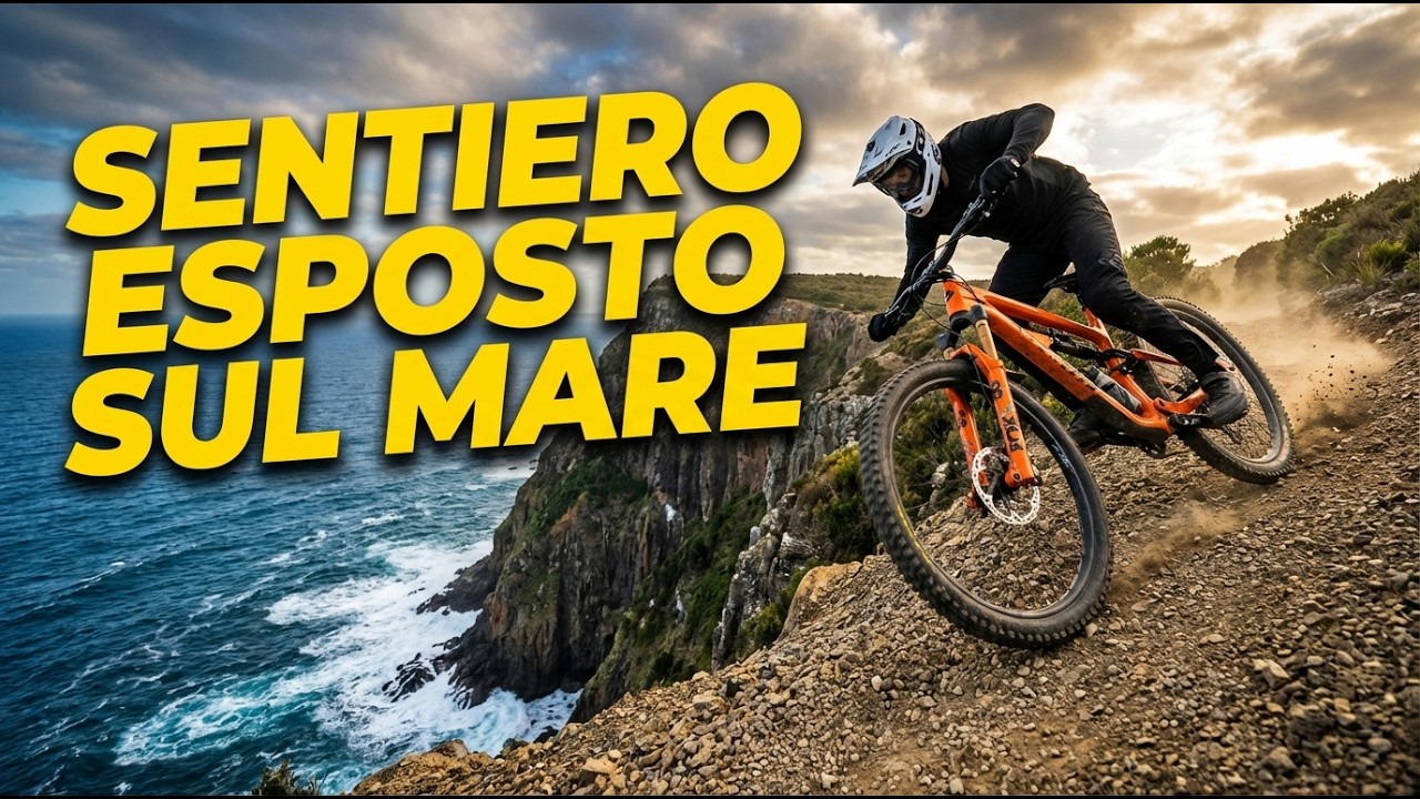 Il sentiero a strapiombo sul mare: MTB a Portoferraio e Lacona!