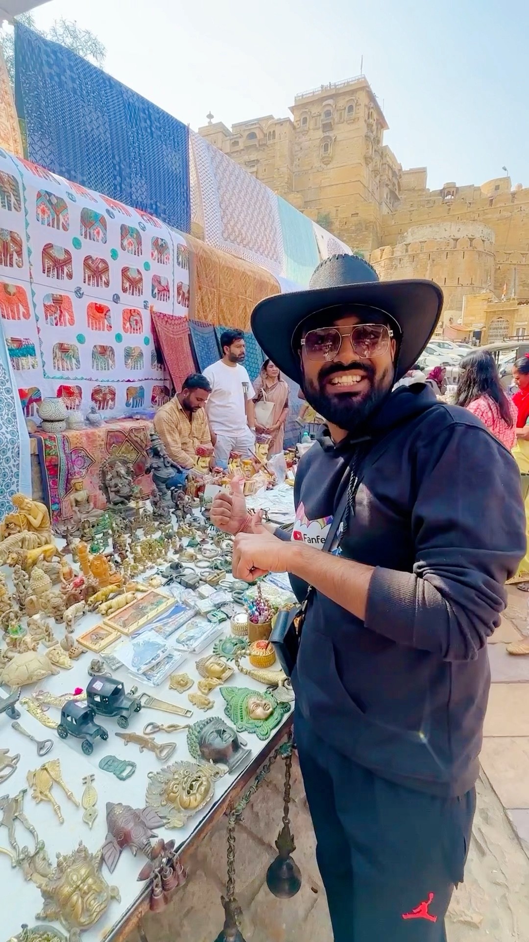 Watch Full Vlog on @Neelam_kukreja ? Jaisalmer Fort : Part 01 #dushyantkukreja #shorts