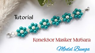 Konektor Masker Mutiara Bentuk Bunga How To Make Mask Extender For Hijab