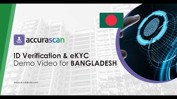 ID Verification & eKYC Demo Video for Bangladesh