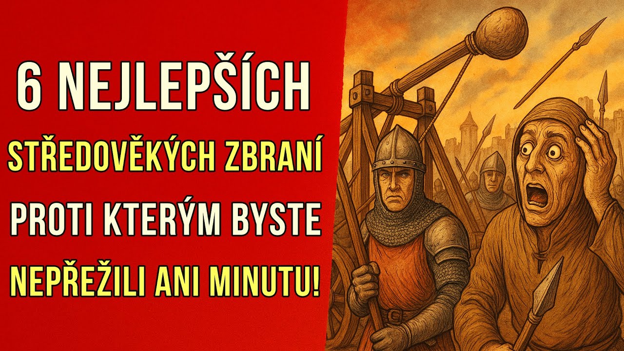 6 nejlepších středověkých zbraní, proti kterým byste nepřežili ani minutu!
